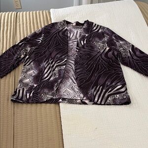 Chico's Easywear open jacket